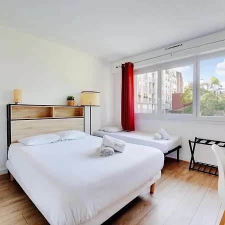 Appartamento Familial Spacieux 2ch Avec Parking Prive Sup